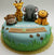 Jungle Lover Theme Cake- Order Cake Online in Category | Cakes | Jungle Cakes -This delicious custom fondant theme cake contains: 2 KG Jungle lover theme cake Jungle anilmal characters Vanilla flavor (Or any other flavor of your choice) Note: The photos are indicative only. Actual design and arrangement might differ based on chef, seasonal elements and ingredient availability. 