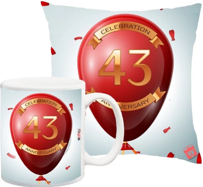 Alluring Mug Cushion Treat - for Online Flower Delivery In India 