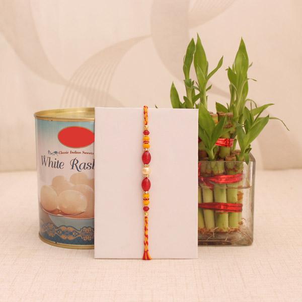 Good Luck Sweets Rakhi Hamper - from Best Flower Delivery in India 