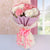 Gorgeous Beauty- Flower Delivery in Main | Flowers -This beautiful flower bunch contains: 10 Pink and White Carnation bouquet for your loved ones. Pink and White paper wrapping Pink ribbon bow Seasonal fillers While we always strive to ensure that products are accurately represented in our photographs, from season to season and subject to availability, our florists may be required to substitute one or more flowers for a variety of equal or greater quality, appearance and value. 
