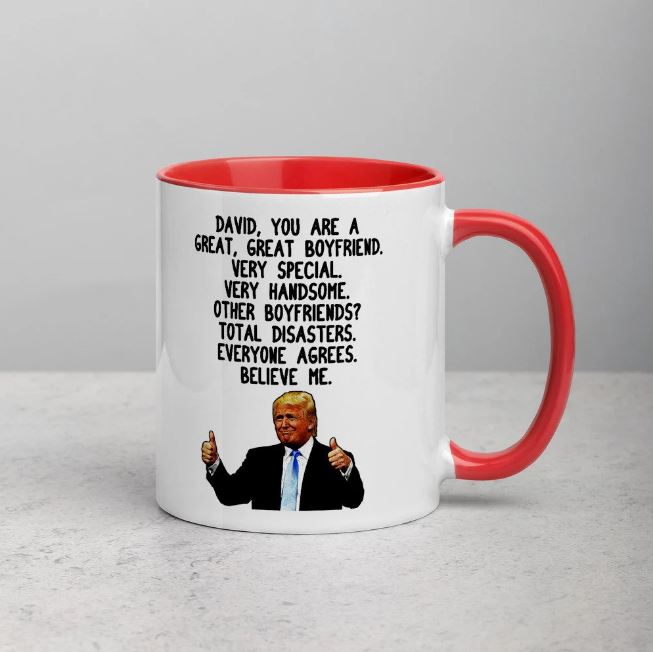 White Red Mix Mug