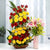 Twinkling- Send Flowers to Category | Flowers | Flowers For Brother -This Father's Day Special Flowers Contains: 30 Red Roses and 30 Yellow Roses Tall Arrangement Basket Seasonal fillers (green or white) 4 Stem Pink Orciental Lilies Nicely arranged in a vase While we always strive to ensure that products are accurately represented in our photographs, from season to season and subject to availability, our florists may be required to substitute one or more flowers for a variety of equal or greater quality, appearance and value. 