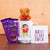 Best Sister Delights- Midnight Gift Delivery in Category | Gifts | Birthday Gifts For Sister -This Raksha Bandhan Special Return Gift consists of: One Mug For your Sister 6 Inch small Teddy One greeting card Email us the Text that needs to be print to support@bloomsvilla.com after placing your order online Shipping Instructions: Soon after the order has been dispatched, you will receive a tracking number that will help you trace your gift. Since this product is shipped using the services of our courier partners, the date of delivery is an estimate. We will be more than happy to replace a defective product, please inform us at the earliest and we shall do the needful. Deliveries may not be possible on Sundays and National Holidays. Kindly provide an address where someone would be available at all times since our courier partners do not call prior to delivering an order. Redirection to any other address is not possible. Exchange and Returns are not possible. 