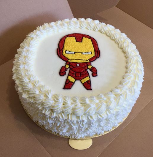 Iron man cake/ theme cake /kids cake, Food & Drinks, Homemade Bakes on  Carousell