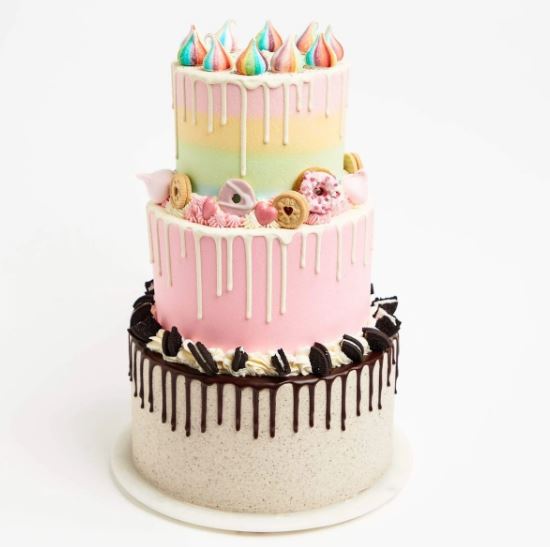 Multiflavour 3 Tier Cake