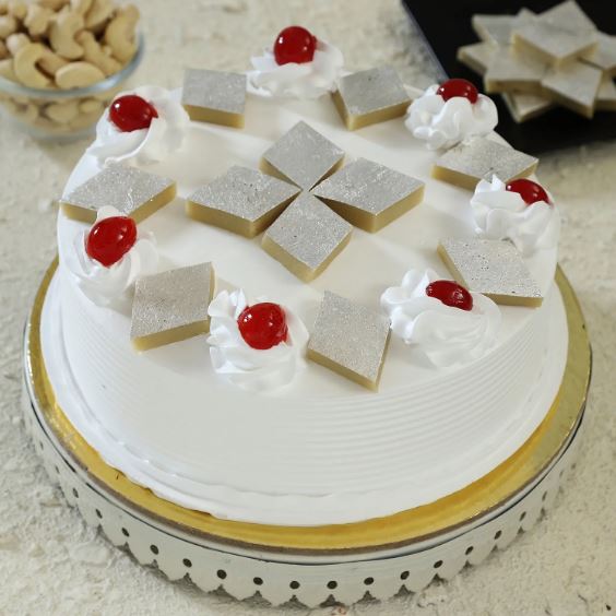 Kaju Katli Cake