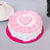 Pink Mitsubishi Love- - for Flower Delivery in India -This Delicious cake contains: Half KG Strawberry Cake Whipped cream Round Shape Note: The photos are indicative only. Actual design and arrangedment might differ based on chef, seasonal elements and ingRedient availability. 