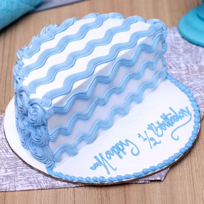 Half Birthday Special Cake