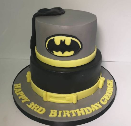Flavourfull Batman Theme Cake - from Best Flower Delivery in India 