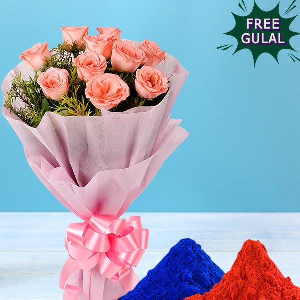 Holi Flowers Treat - for Flower Delivery in India 