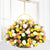 Appreciate It- Online Flower Delivery In Category | Flowers | Flowers For Brother -This Father's Day Special Flowers Contains: 100 Pink,White and Yellow Roses Seasonal fillers (green or white) Nicely arranged in a basket While we always strive to ensure that products are accurately represented in our photographs, from season to season and subject to availability, our florists may be required to substitute one or more flowers for a variety of equal or greater quality, appearance and value. 