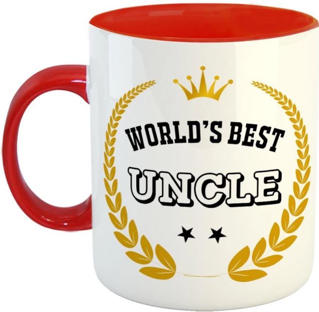 Personalized Coffee Mug For Uncle - for Flower Delivery in India 