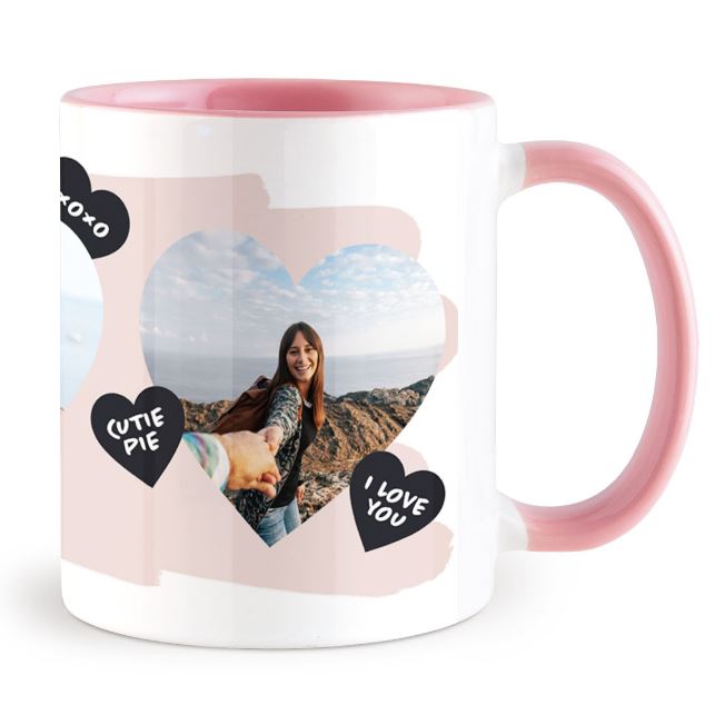Love You By Heart Special Mug - from Best Flower Delivery in India 