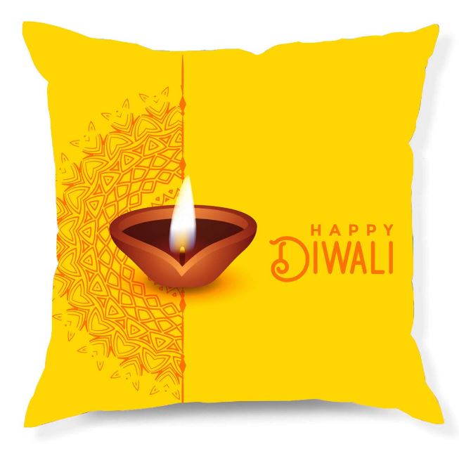 Diwali Festival Special Cushion - for Online Flower Delivery In India 