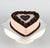 Alling In More And More Love- - Send Flowers to India -This Delicious Cake Contains: One KG Chocolate cake(Eggless) Heart Shape Whipped cream Note: The photos are indicative only. Actual design and arrangement might differ based on chef, seasonal elements and ingredient availability. 