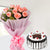 Worthy Of Love- Best Gift Delivery in Category | Gifts | Mother's Day Gifts For Working Mom -This Beautiful Mother's Day combo contains: 10 Pink Roses Seasonal fillers & leaves Nicely wrapped with premium paper Tied with pink ribbon bow Half KG Black Forest Cake Note: While we always strive to ensure that products are accurately represented in our photographs, from season to season and subject to availability, our florists may be required to substitute one or more flowers for a variety of equal or greater quality, appearance and value. 
