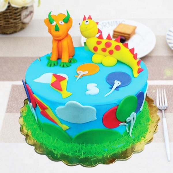 Jungle Party Theme Cake