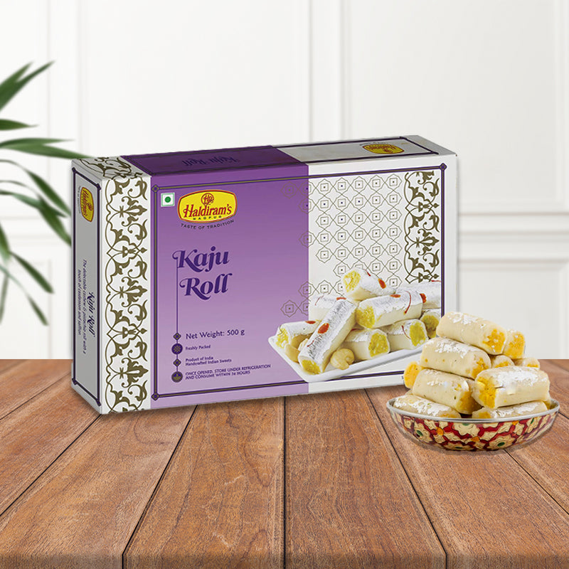 Kaju Roll EU - for Midnight Flower Delivery in India 
