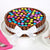 Kit Kat Gems Truffle- -This delicious cake contains: Half KG Chocolate flavored cake Colorful Gems On Top Arrange With Kit-kat Chocolate Round Shape Whipped cream Suitable for: Birthdays Anniversary Note:Â The photos are indicative only. Actual design and arrangement might differ based on chef, seasonal elements and ingredient availability. 