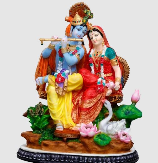 Alluring Radhekrishna Showpiece