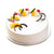 Luscious Fruit Fantasy- Order Cake Online in Category | Cakes | Fruit Cakes -This delicious cake contains: Half KG Fruit flavored cake Mix Fruit Topping With Choco Flex Round Shape Whipped cream Suitable for: Birthdays Anniversary Note:Â The photos are indicative only. Actual design and arrangement might differ based on chef, seasonal elements and ingredient availability. 