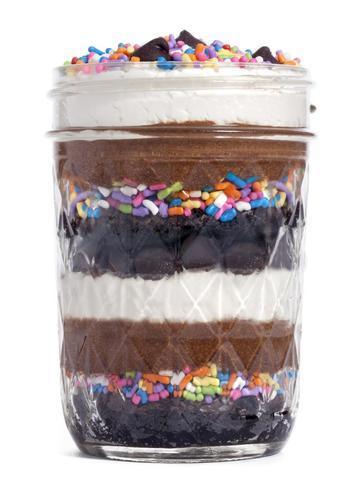 Multilayer Desert Jar Cake