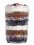 Multilayer Desert Jar Cake- Send Cake to Category | Cakes | Jar Cakes -This delicious cake contains: Blueberry flavored cheesecake in a jar Jar (Design may differ based on availability) Whipped cream Suitable for: Birthdays Anniversary Note: The photos are indicative only. Actual design and arrangement might differ based on chef, seasonal elements and ingredient availability. 