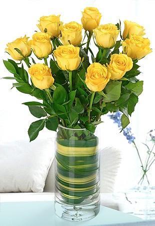 Yellow Roses Bouquet - Send Flowers to India 