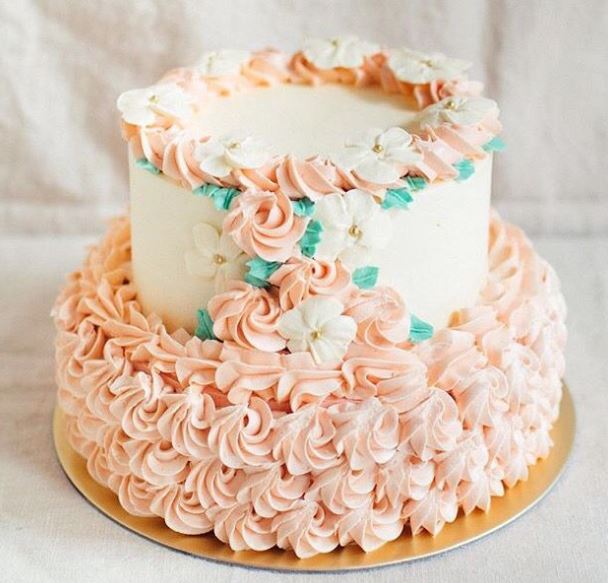 2 Tier Delicious Fonadant Theme Cake