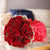 Passion Of Red - 50 Red Roses Bouquet- Flower Delivery in Subcategory | Flowers | Roses | Jamshedpur -Product Details: 50 Red Roses Red and White Paper Packing Red Ribbon Bow Green/ White Fillers A bouquet of fresh 50 red roses packed with love and care to maintain its freshness and charm to express your love and beauty to the special one in your beloved life and surprise them with a bouquet of 50 fresh roses to enlighten your feelings. While we always strive to ensure that products are accurately represented in our photographs, from season to season and subject to availability, our florists may be required to substitute one or more flowers for a variety of equal or greater quality, appearance and value. 
