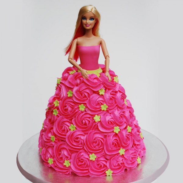 Barbie Doll Theme Cake  Send A Cake  Gifts