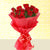 Pretty Red Roses Bouquet- Online Flower Delivery In Howrah -Product Details: 12 Red Roses Red Paper Packing Red Ribbon Bow Seasonal Fillers These 12 red roses wrapped nicely in a red paper packing are the best choice to be given as a present to your loved ones. These red roses bouquet, having a refreshing and sweet odor make them one of a kind. An ideal option to be given as a present at a wedding or a meeting. Buy Now! While we always strive to ensure that products are accurately represented in our photographs, from season to season and subject to availability, our florists may be required to substitute one or more flowers for a variety of equal or greater quality, appearance and value. 