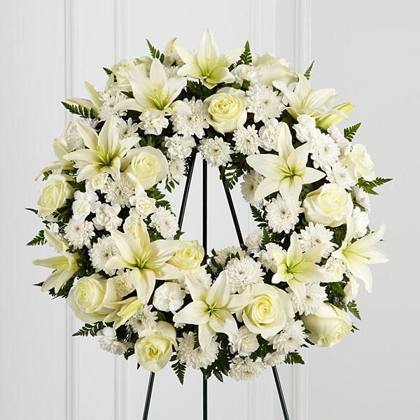 Pretty White Wreath