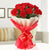 Red Carnival- - for Flower Delivery in India - This beautiful flower bunch contains: 10 Red carnation bouquet for your loved ones. Red and White paper wrapping Red ribbon bow Seasonal fillers While we always strive to ensure that products are accurately represented in our photographs, from season to season and subject to availability, our florists may be required to substitute one or more flowers for a variety of equal or greater quality, appearance and value. 