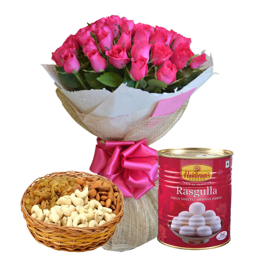 Wow Combo By Bloomsvilla - from Best Flower Delivery in India 
