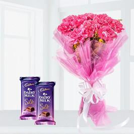 Silky Love Surprise - from Best Flower Delivery in India 