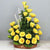 Sunrise Sweet Treat - A Basket Of Yellow Roses- Online Flower Delivery In Category | Flowers | Yellow Flowers -Product Details: 25 Yellow Roses Cane Basket Seasonal Fillers The 25 flowers are in a basket making them a present that can be placed in your home. The roses are fresh with a deep sweet odor. The basket can be used for many purposes later. The whole thing can be given as a surprise present to add to the joy of your loved ones. While we always strive to ensure that products are accurately represented in our photographs, from season to season and subject to availability, our florists may be required to substitute one or more flowers for a variety of equal or greater quality, appearance and value. 