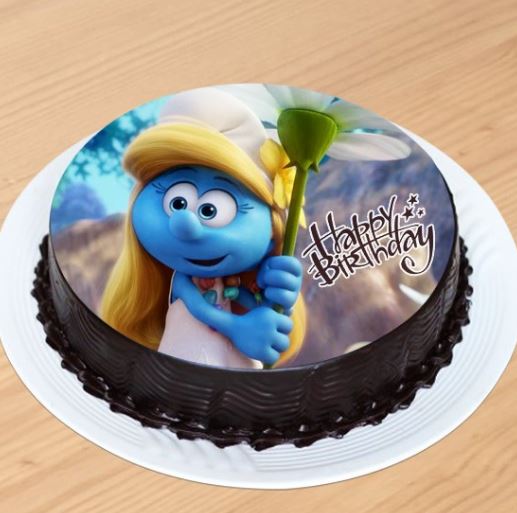 Tempting Chocho Photo Cake