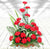 Sweet Desire Basket- Midnight Flower Delivery in Category | Flowers | Flowers Basket -This special basket flower arrangement consists of: 20 Exotic Red carnation Cane Basket Seasonal fillers While we always strive to ensure that products are accurately represented in our photographs, from season to season and subject to availability, our florists may be required to substitute one or more flowers for a variety of equal or greater quality, appearance and value. 