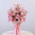 Sweet Fantasy- Best Flower Delivery in Category | Flowers | Miss You Flowers -This beautiful flower bunch contains: 5 Pink Lily bouquet for your loved ones. Pink paper wrapping Beautiful ribbon bow Seasonal fillers   Some of the Lilies may arrive in bud form, ready to bloom into full beauty in 2-4 days While we always strive to ensure that products are accurately represented in our photographs, from season to season and subject to availability, our florists may be required to substitute one or more flowers for a variety of equal or greater quality, appearance and value. 