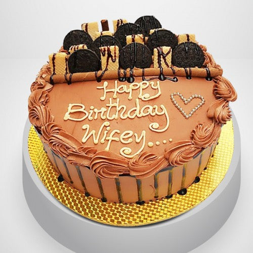 Oreo Punch Love Cake