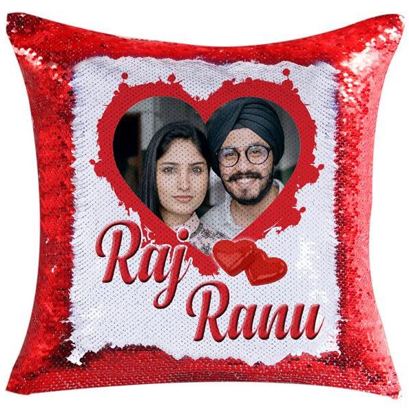 Premium Cushion With Memory - for Midnight Flower Delivery in India 