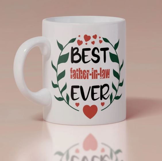 Best Father-in-Law Ever Personalized Mug - Send Flowers to India 