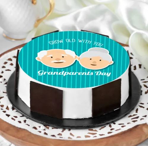 Full Flavored Cake For Grandparents