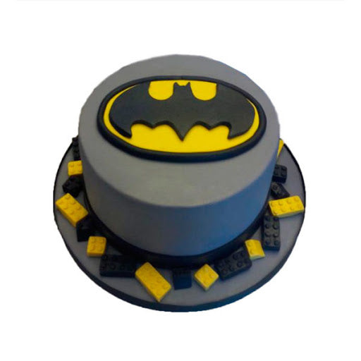Miracle Happen When Batman Cametheme Cake - for Online Flower Delivery In India 