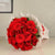Valentines Bouquet Of 18 Red Roses- Midnight Flower Delivery in Flowers Panchkula -Product Details: 18 Red Roses Whit Paper Packing Red Ribbon Bow Seasonal Fillers If you are looking for a bouquet and making it a pleasant surprise, then for you, we are offering a bouquet of 18 farm fresh red roses nicely crafted in a white paper packing to surprise the recipient with its freshness and fragrance.   While we always strive to ensure that products are accurately represented in our photographs, from season to season and subject to availability, our florists may be required to substitute one or more flowers for a variety of equal or greater quality, appearance and value. 