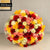 Valentine Love- Send Flowers to Flowers Amritsar -Product Details: 150 Mixed Roses White Paper Packing Seasonal Fillers A bouquet of 150 mixed is a symbol of unity among diversity, moreover, the best present to motivate a group, team, or a class on their achievements and further motivate them to stay united and build more skills in working for a team and grow further.   While we always strive to ensure that products are accurately represented in our photographs, from season to season and subject to availability, our florists may be required to substitute one or more flowers for a variety of equal or greater quality, appearance and value. 