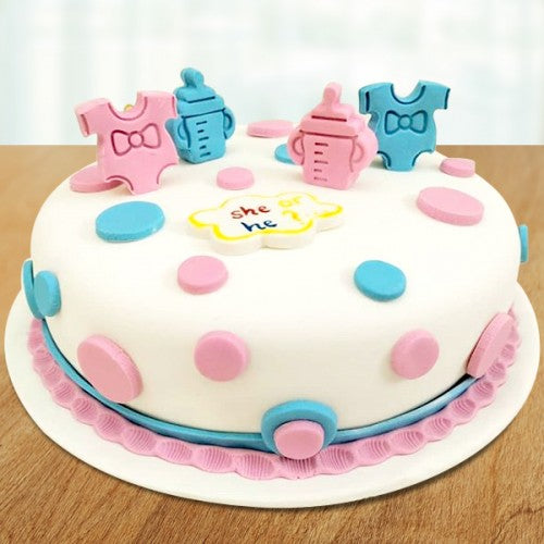 Fantasy Baby shower Cake