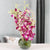Velvet Touch- Flower Delivery in Category | Flowers | Flower With Vase -This beautiful flower vase contains: 10 Exotic Purple Orchids Beautiful Clear Vase Seasonal fillers While we always strive to ensure that products are accurately represented in our photographs, from season to season and subject to availability, our florists may be required to substitute one or more flowers for a variety of equal or greater quality, appearance and value. 