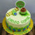 Janmashtami Birthday Cake- - for Online Flower Delivery In India -This Janmashtami special Eggless cake contains: 1.5 Kg Butterscotch cake Topping with Flute & Pot Round Shape 100% Eggless Whipped cream Note: The photos are indicative only. Actual design and arrangement might differ based on chef, seasonal elements and ingRedient availability. 